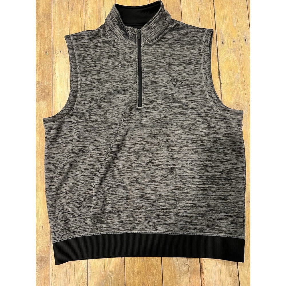 CALLAWAY WEATHSERIES MENS LARGE SLEEVELESS PULLOVER VEST